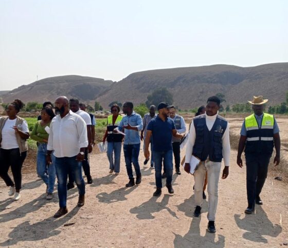 PDAC realiza visitas de campo para implementação de Sistemas de Irrigação no Lussolo e Hortas do Giraul/Bero